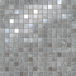 Roma Classic Mosaico Brillante Superiore Grigio 30,5x30,5