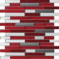 Quartz Mosaico Red 30х30