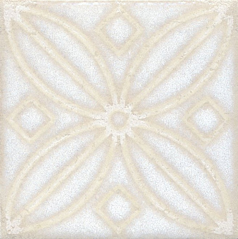 STG\B402\1266 Амальфи орнамент белый 9,9х9,9
