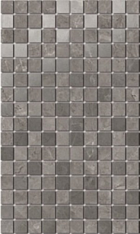 MM6361 Гран Пале декор мозаичный серый 25х40х8