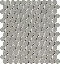 Milano&Floor Mosaico Round  Grigio Matt 29,5x32,5