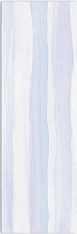 Elegant Stripes Blue 25x75