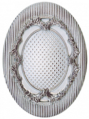 Siros Medallon Plata-Perla 14x10