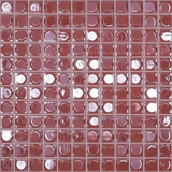 Aura Мозаика Soft Red (на сетке) 31,7х31,7