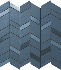 Mek Mosaico Chevron Blue Wall 30,5x30,5